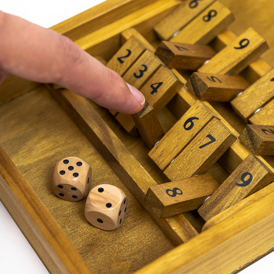 Wooden Games - Shut The Box - Professor Puzzle | Romania